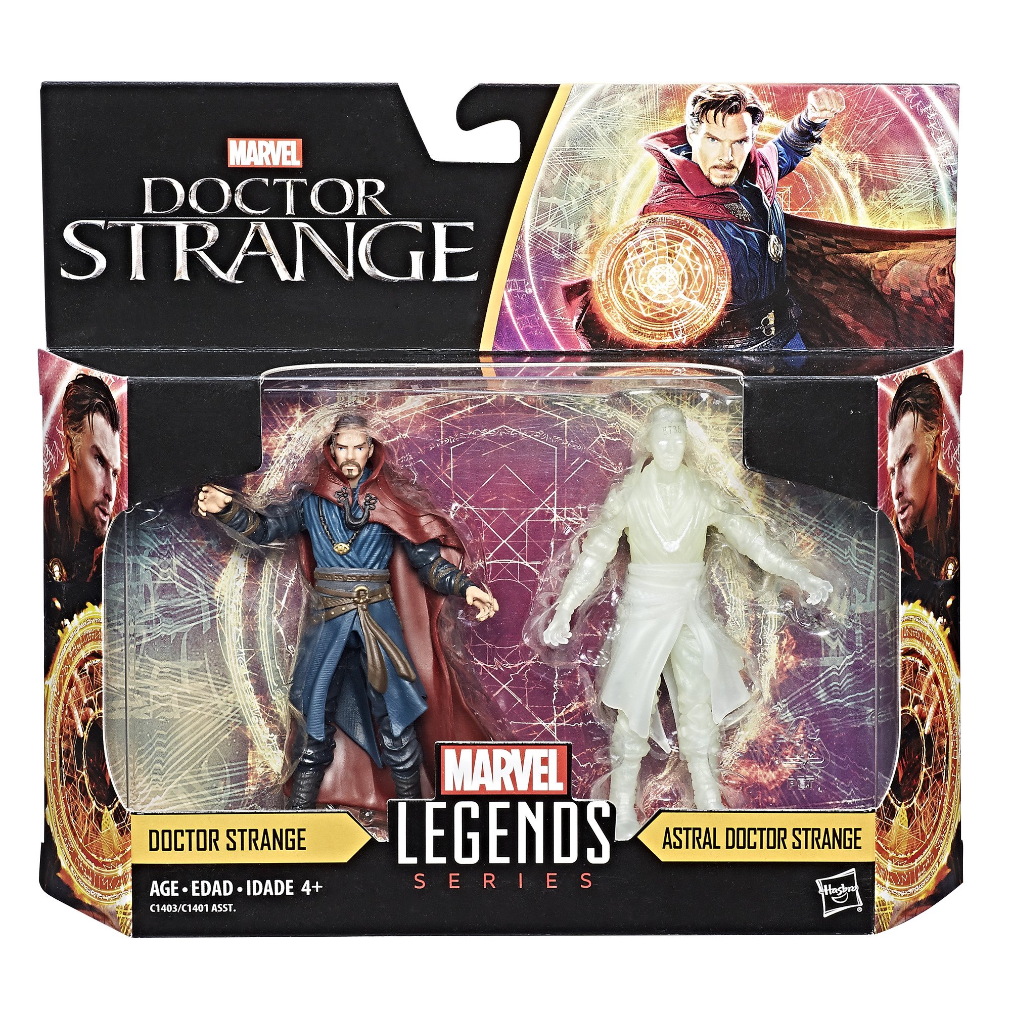 doctor strange marvel legends figures set