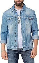 Cipo & Baxx Men's Jackets - Stylish Casual Transition Jackets in Modern Streetwear Design with Zip & Details - Fashionable Casual Jackets for Everyday Use, Party & Outdoor - Jacket Series