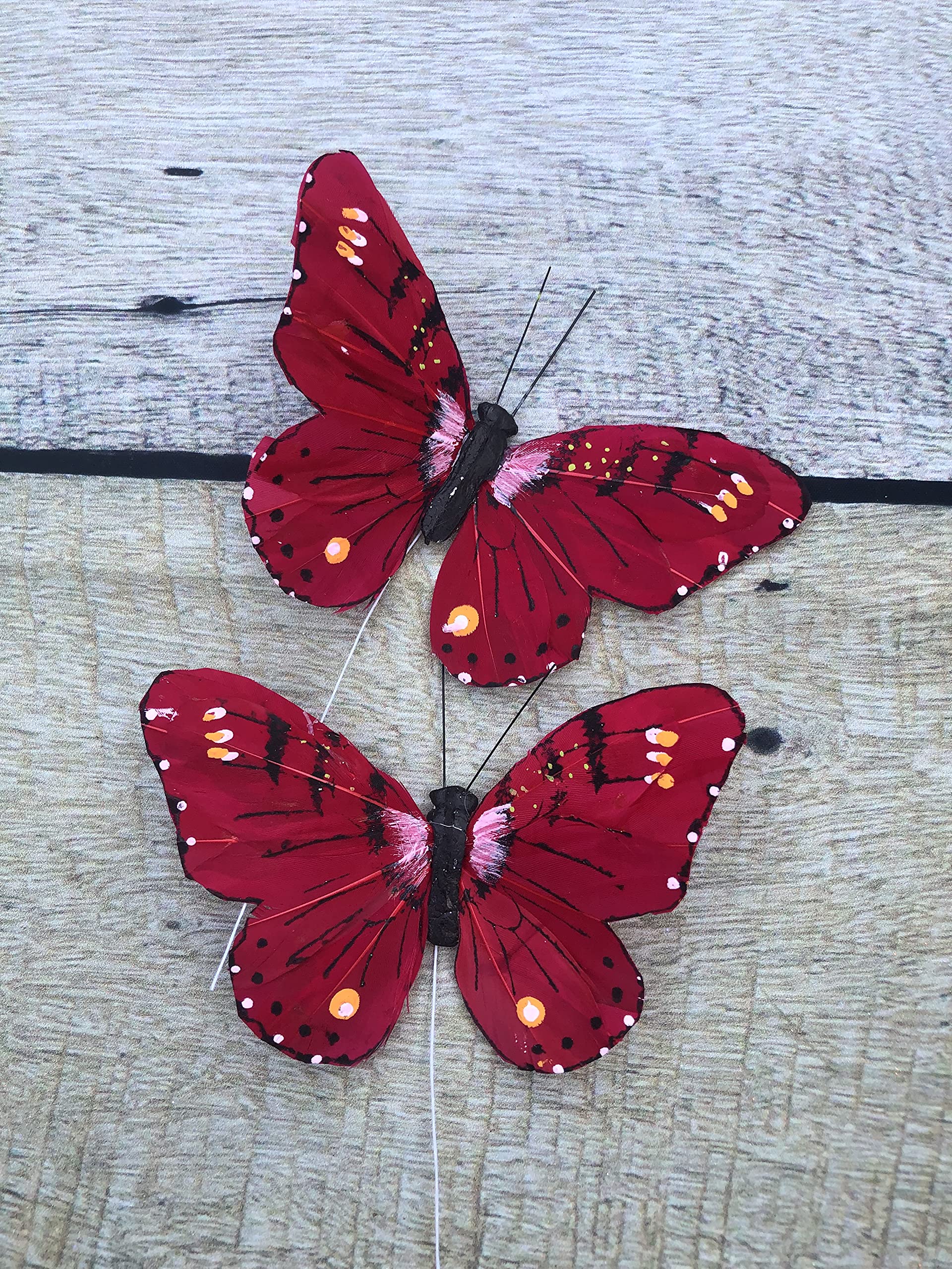 Diseño único De Mariposa Con Vector De Color Rojo | Vector Premium