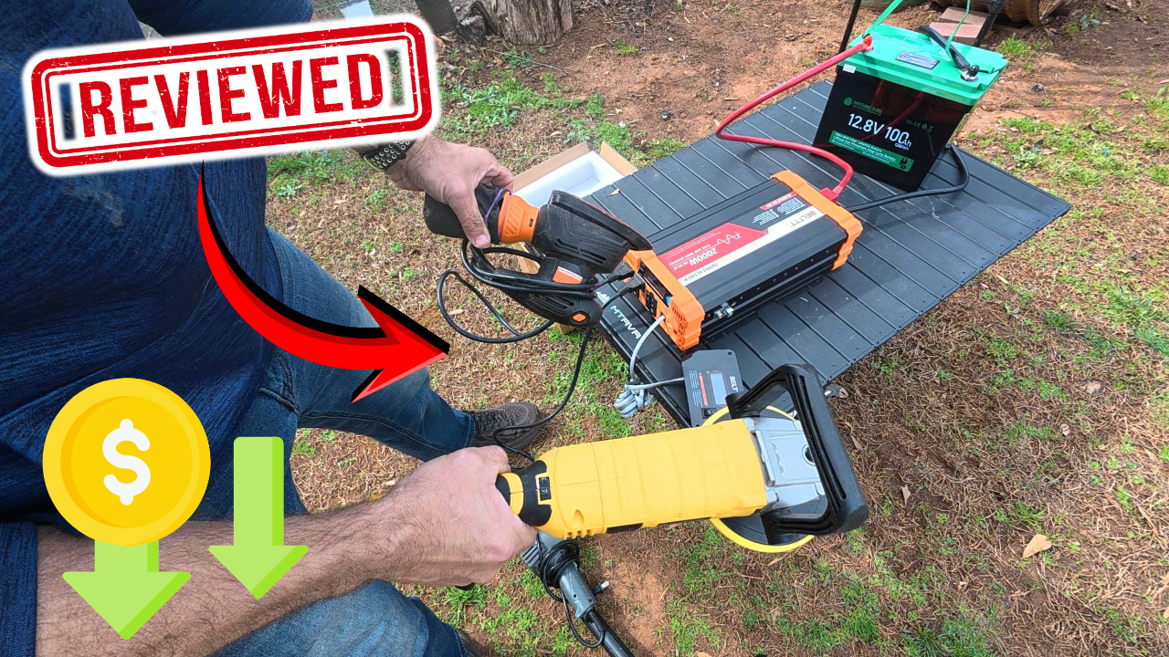 Produktbild von HYSINCERE LiFePO4 12V 100Ah Mini-Batterie Mit BMS – 1280Wh, 4000 Zyklen Für Wohnmobil, Solar & Boot (kein Starter)