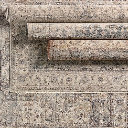 Jaipur Living Soft 3x12 Runner Rug, Boho, Tan/Cream
