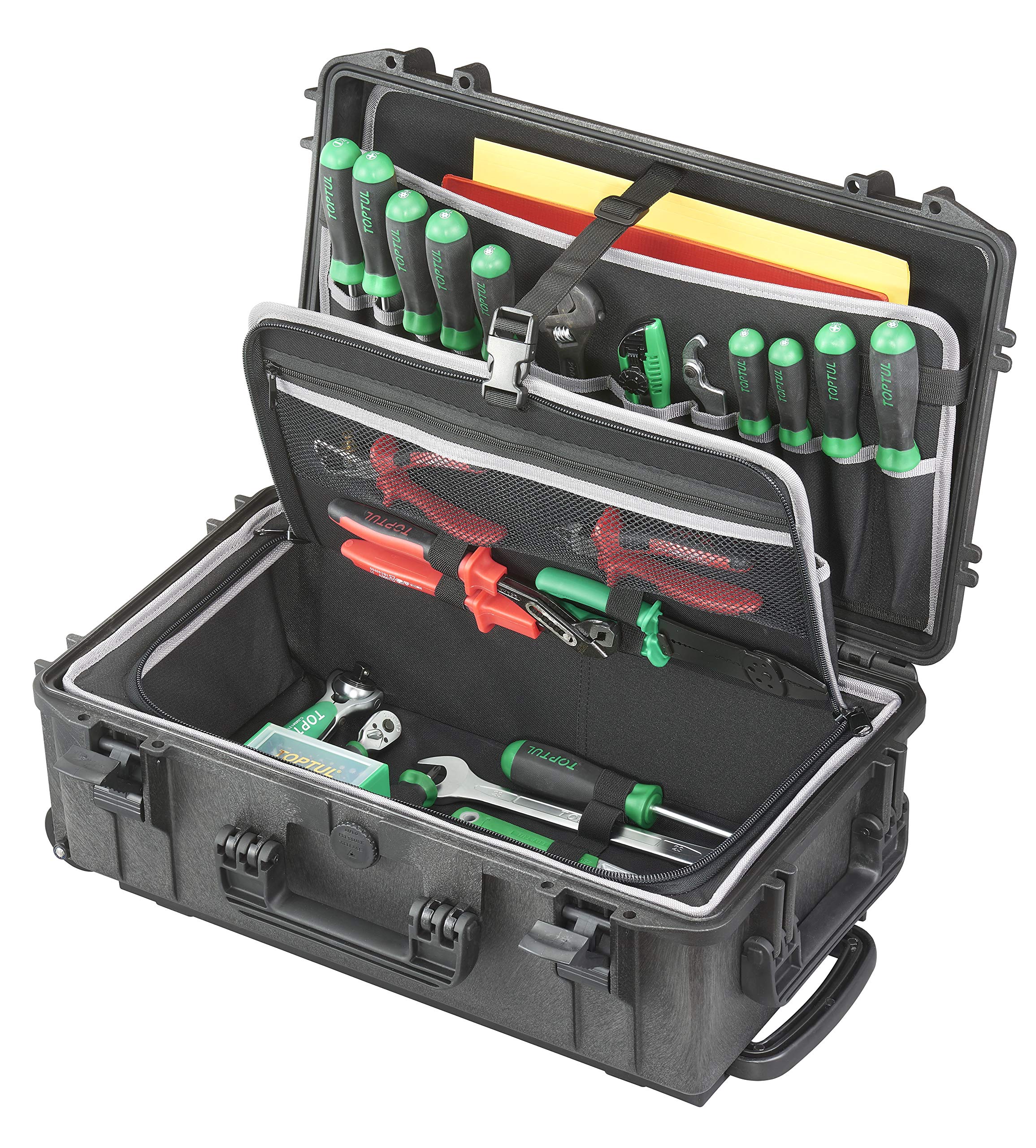 Panaro Max Cases plastikowa walizka na kółkach transportowych brak rodzaju, czarna, L