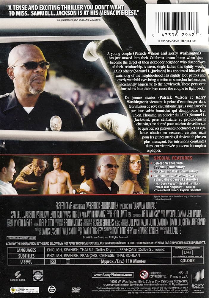 Amazon.com: Lakeview Terrace : Samuel L. Jackson, Patrick