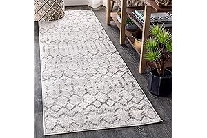 JONATHAN Y Vintage Diamond 2' x 10' Runner Rug