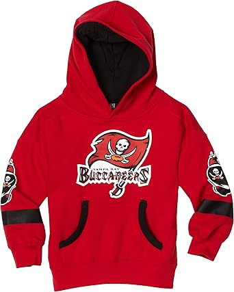 tampa bay buccaneers zip up moletom com capuz