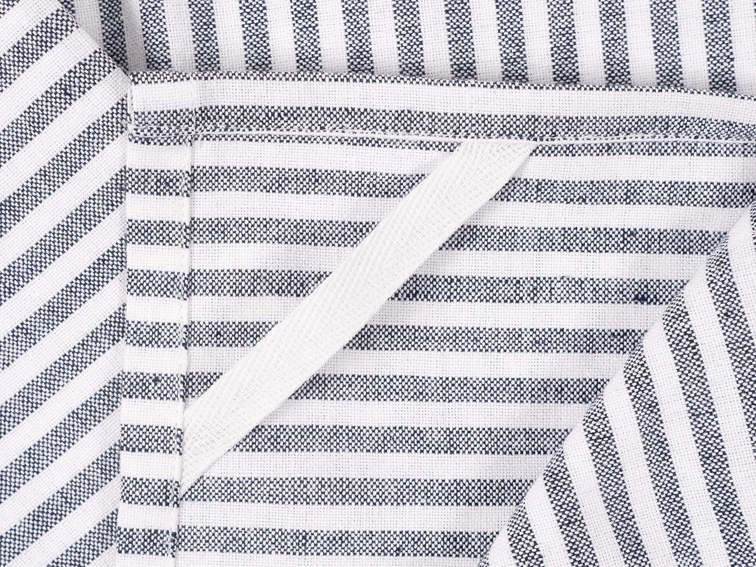 KAF Home Soho Kitchen Dish Towel Set of 10 | 18 x 28 Inch Tea Towels | Soft and Absorbent Mixed Set of Flat Towels (Navy) - Image 7