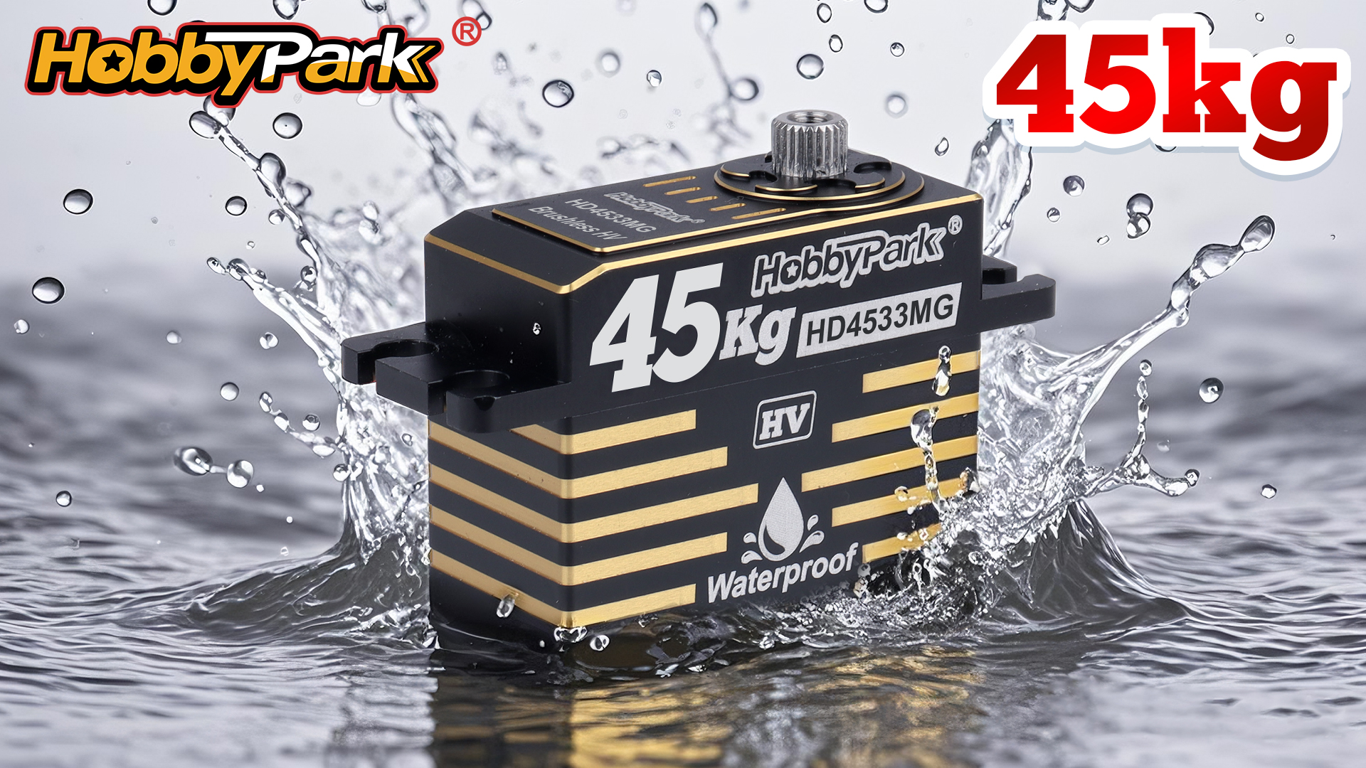 Amazon.com: HobbyPark Waterproof 45kg High Torque Servo Brushless