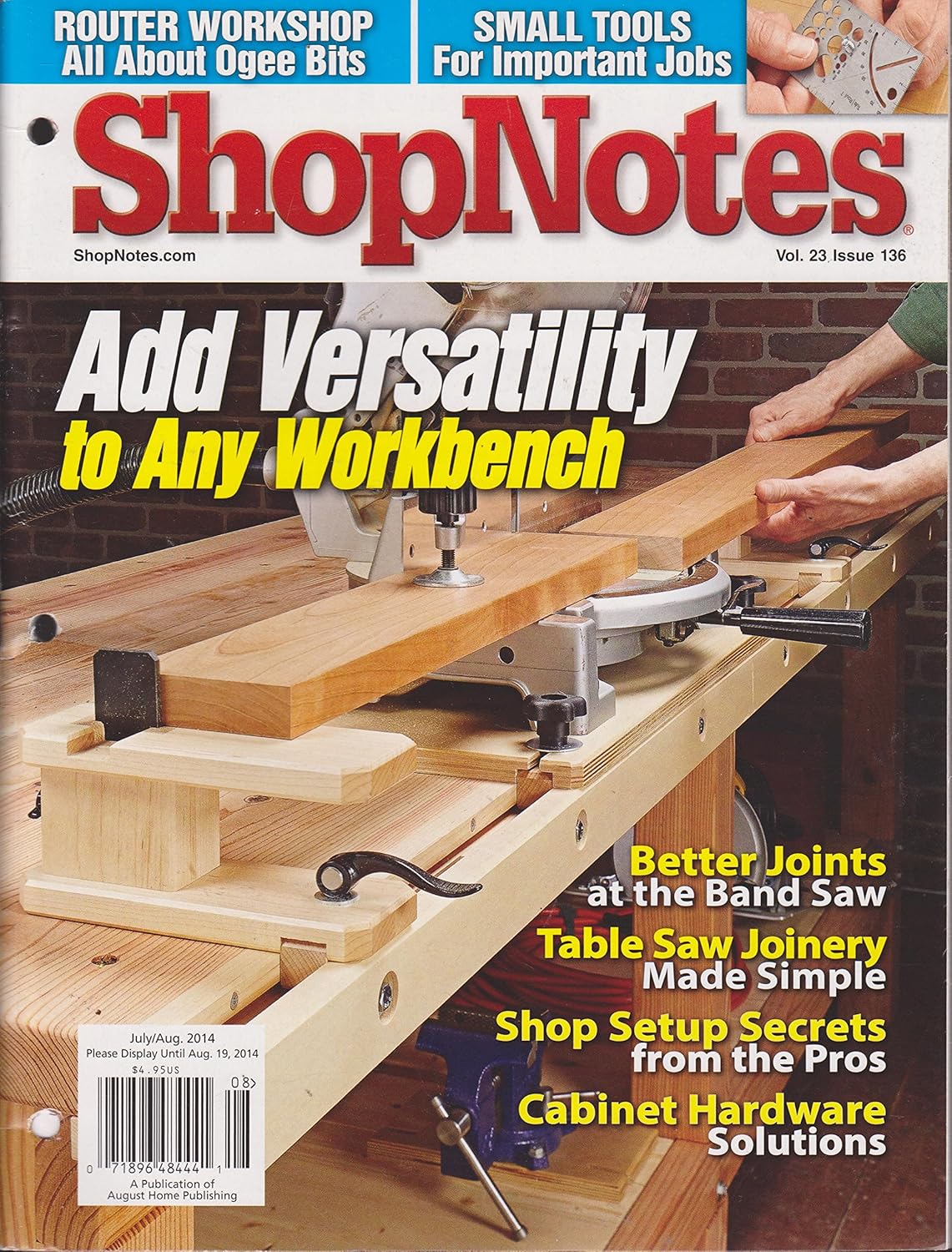 Shopnotes Magazine July/August 2014: Various: Amazon.com: Books