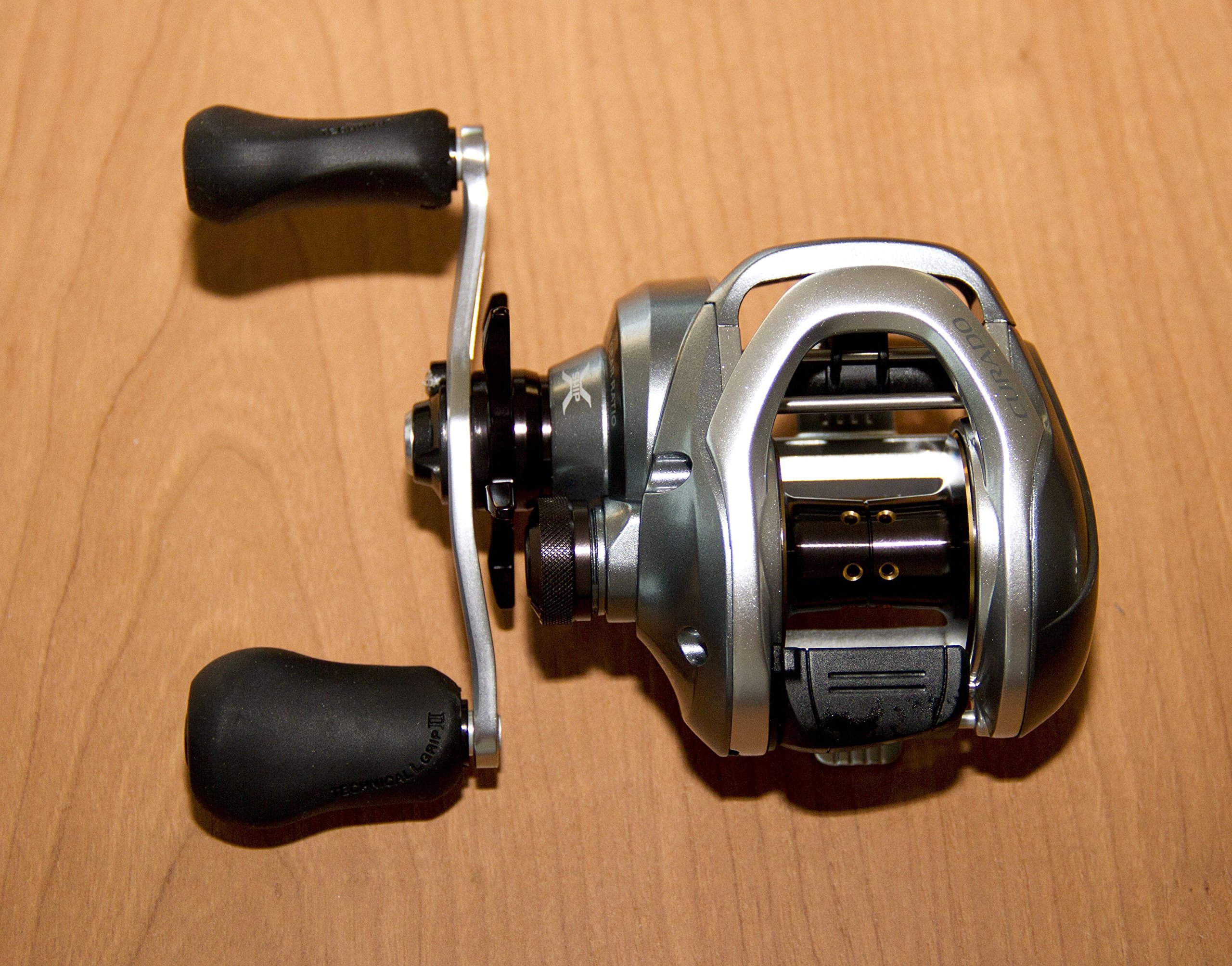 Shimano 201I Curado LH Baitcast Reel, Grey