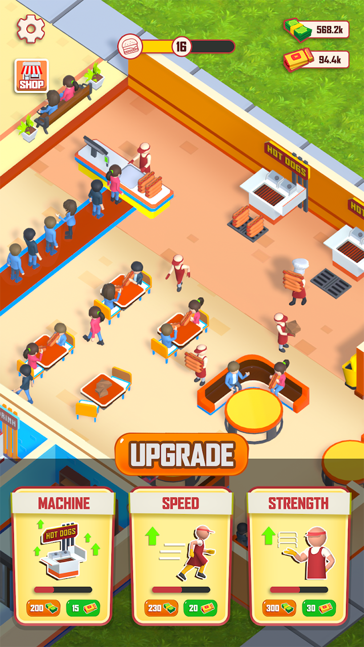 Fast Food Fever Tycoon - Dream Restaurant Idle Game-Amazonアプリストアのアプリ