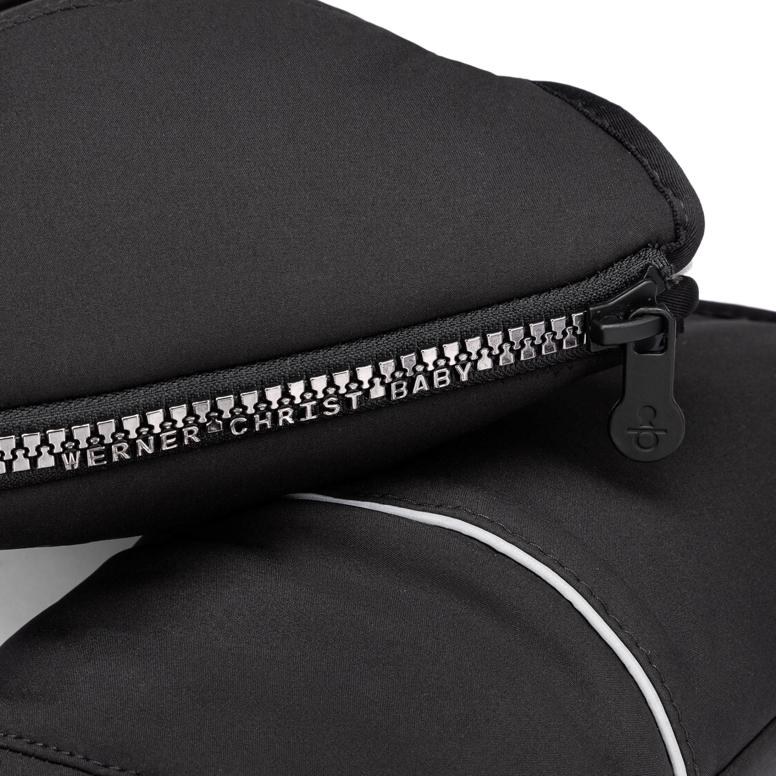 Lammfell Handwärmer von WERNER CHRIST BABY – GLOVY ICONIC LINE Handschuhe sind der ideale Kinderwagen-Muff aus medizinischem Fell, warmer wasserabweisender Handmuff, in schwarz