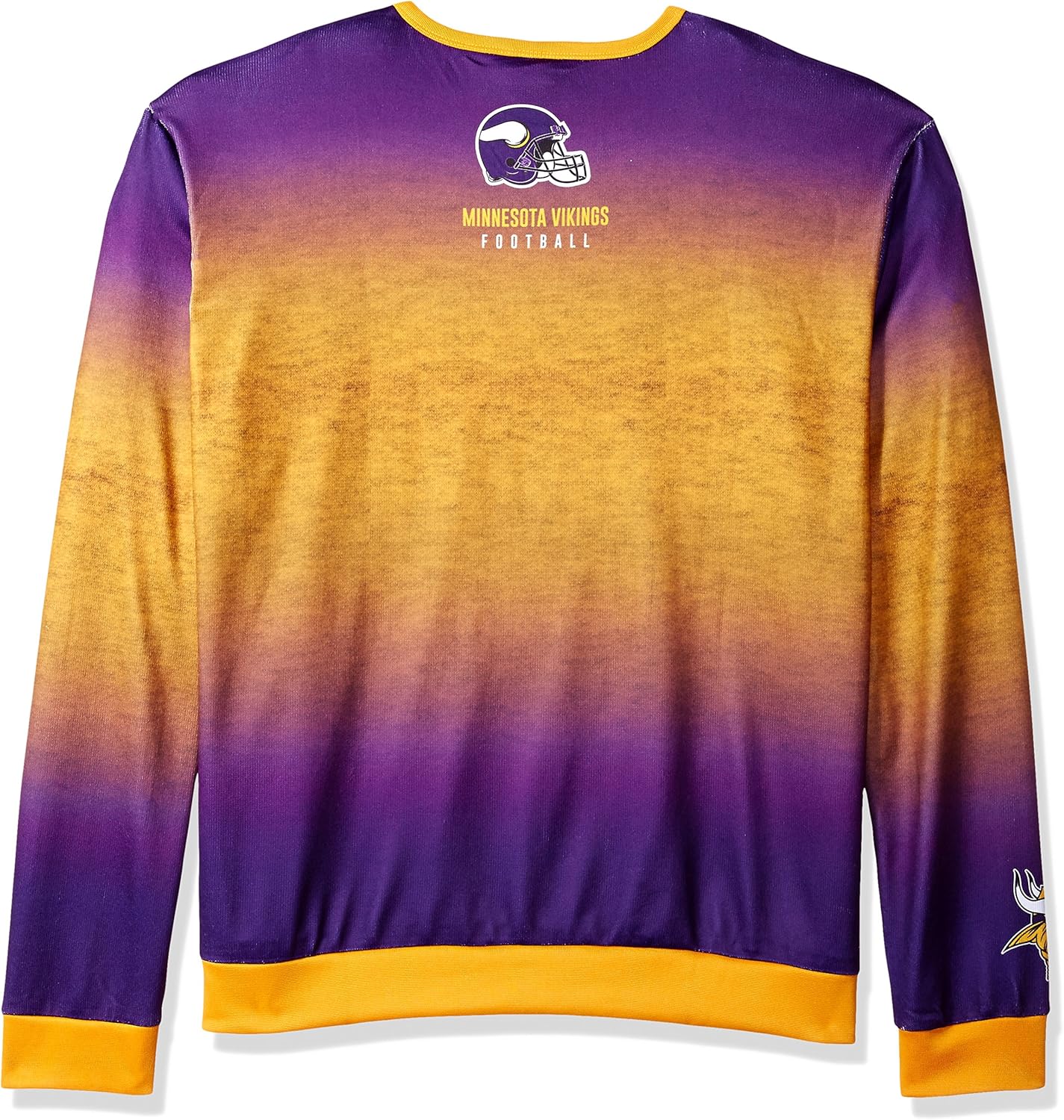 FOCO NFL Minnesota Vikings PRINTED GRADIENT Ugly Sweater, XX-Large
