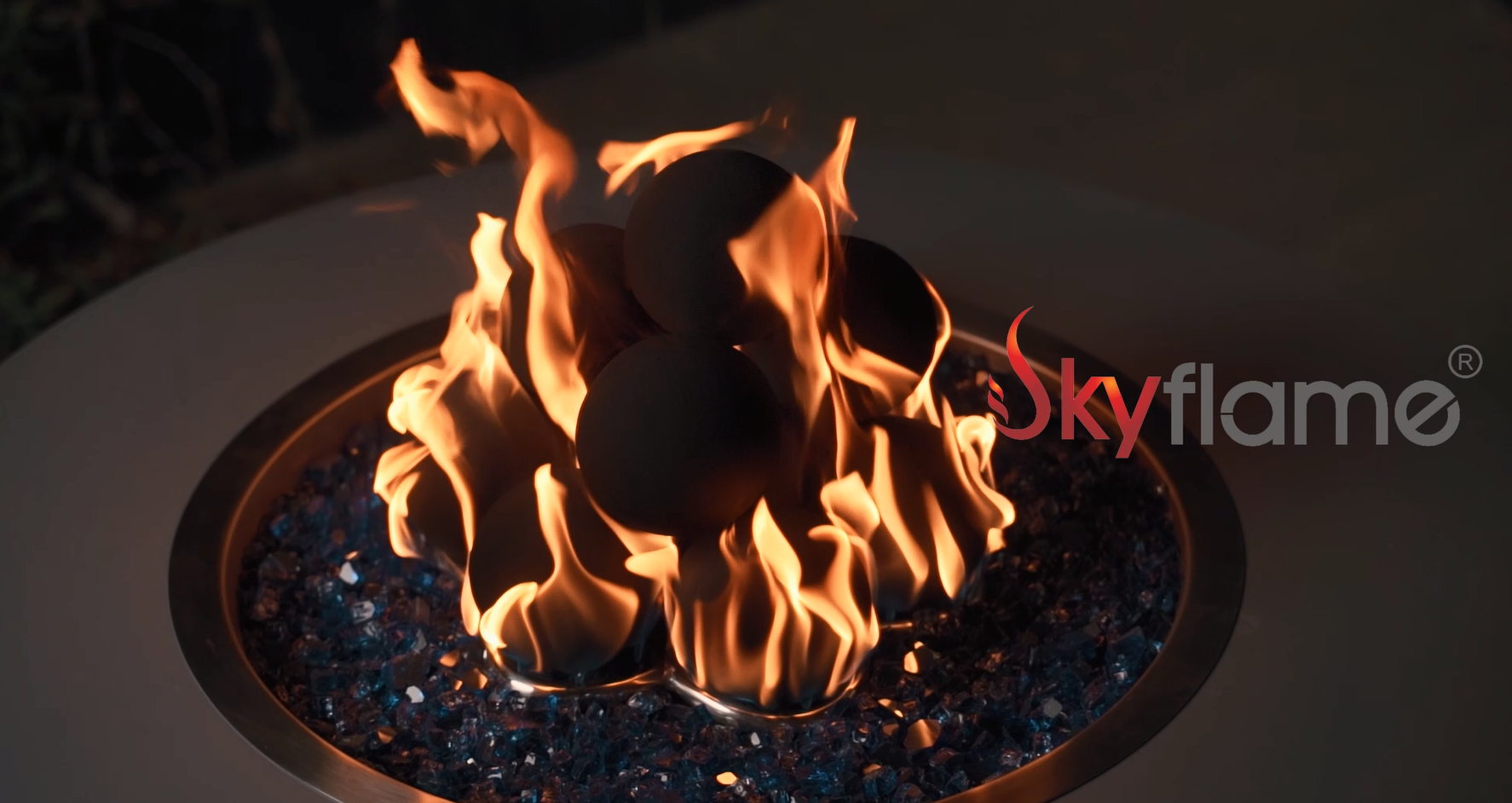 Skyflame 4 inch Ceramic Fire Balls