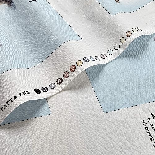 Miniatura 7 de Animal Friends - Panel de libros suave, tela de la yarda