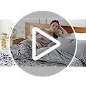 Cozy Bliss Cooling Comforter Seersucker Plaid Queen, Q-Max 0.4 Reversible Lightweight Cooling Blanket, Breathable Silk Smooth Summer Bedding Quilt for Hot Sleepers Night Sweats Khaki