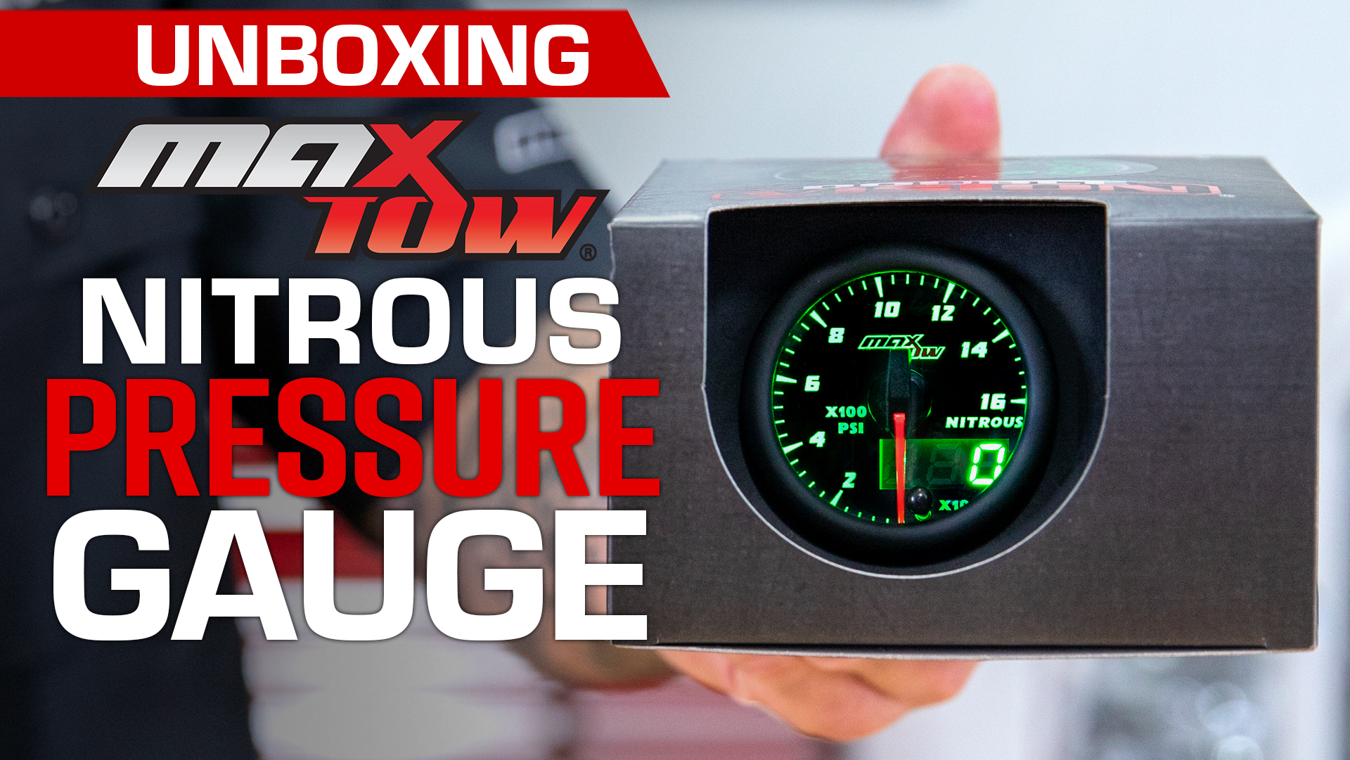 Nitros Express 15508 Nitrous Gauge Only By Nitrous Express