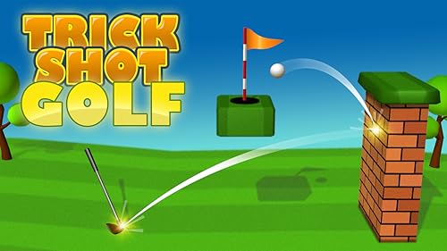 Trick Shot Golf - Fun Free 2D Physics Game