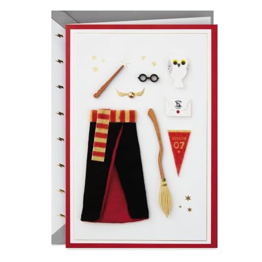 Hallmark Signature Harry Potter Birthday Card (Favorite Things)