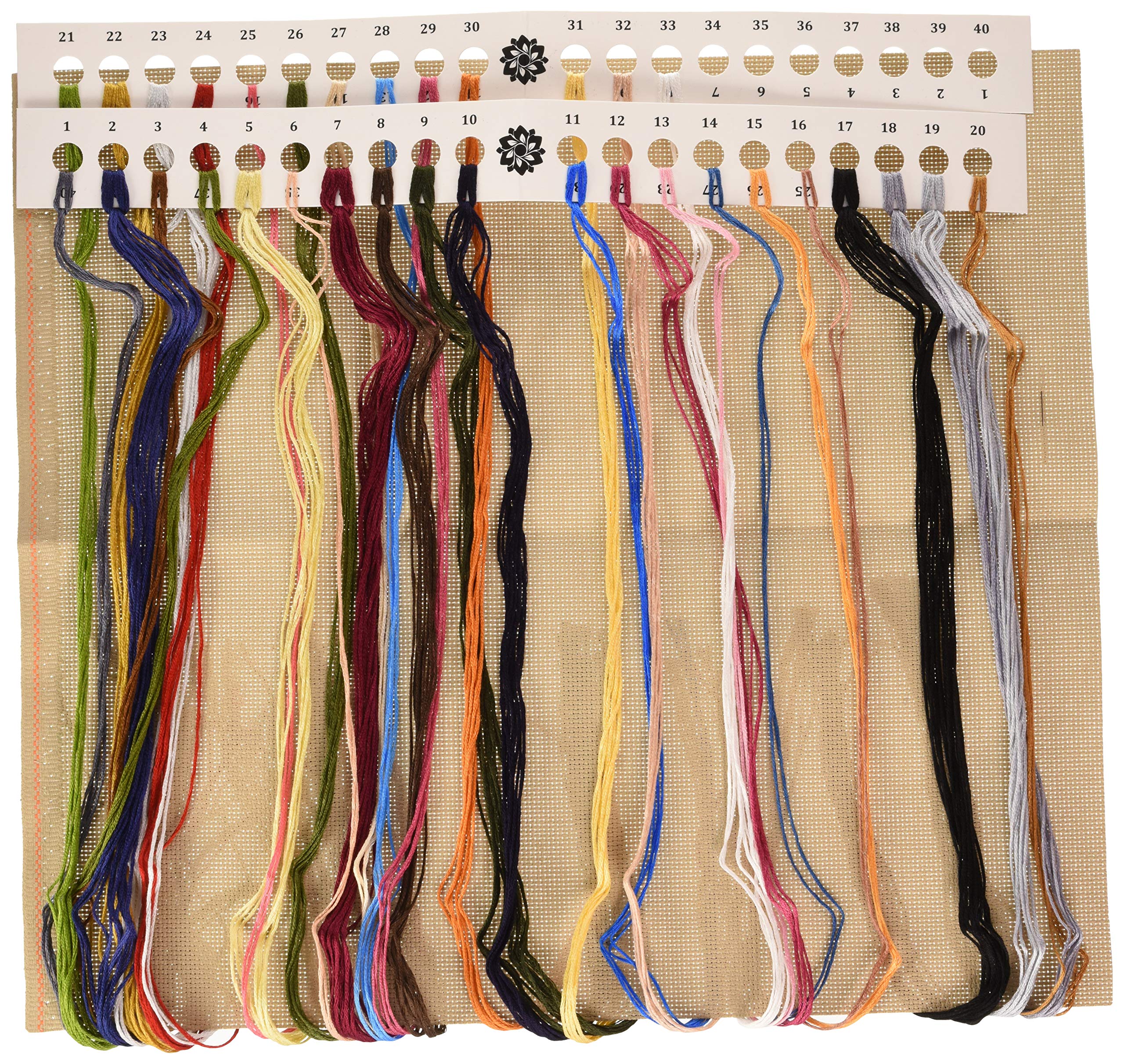 MerejkaK-73 Pantry Treasures Counted Cross Stitch Kit, Cotton, Multi-Colour, 24 x 21 cm