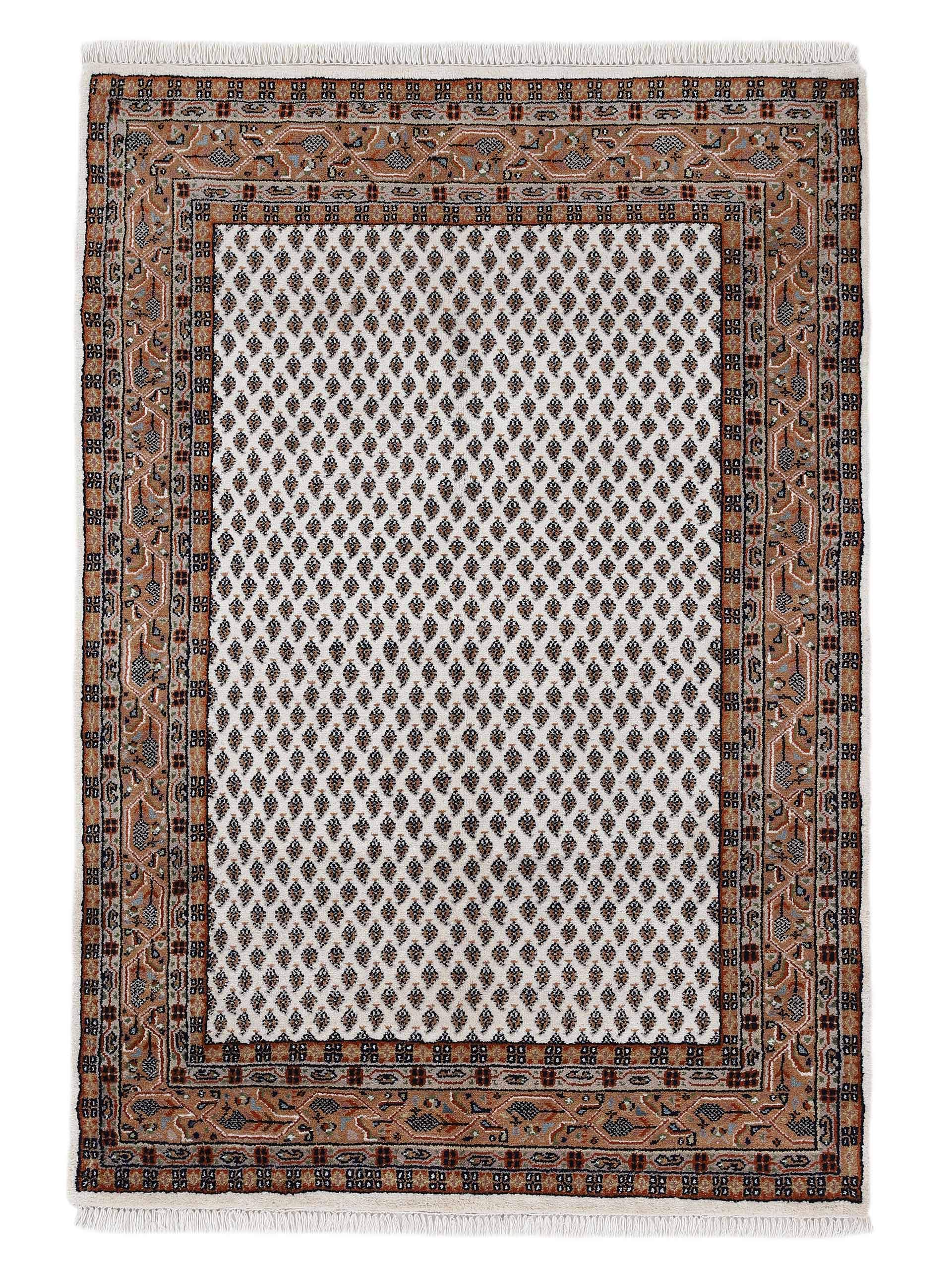carpetfine Mir Teppich Creme 200x300 cm | Moderner Teppich für Wohn- und Schlafzimmer