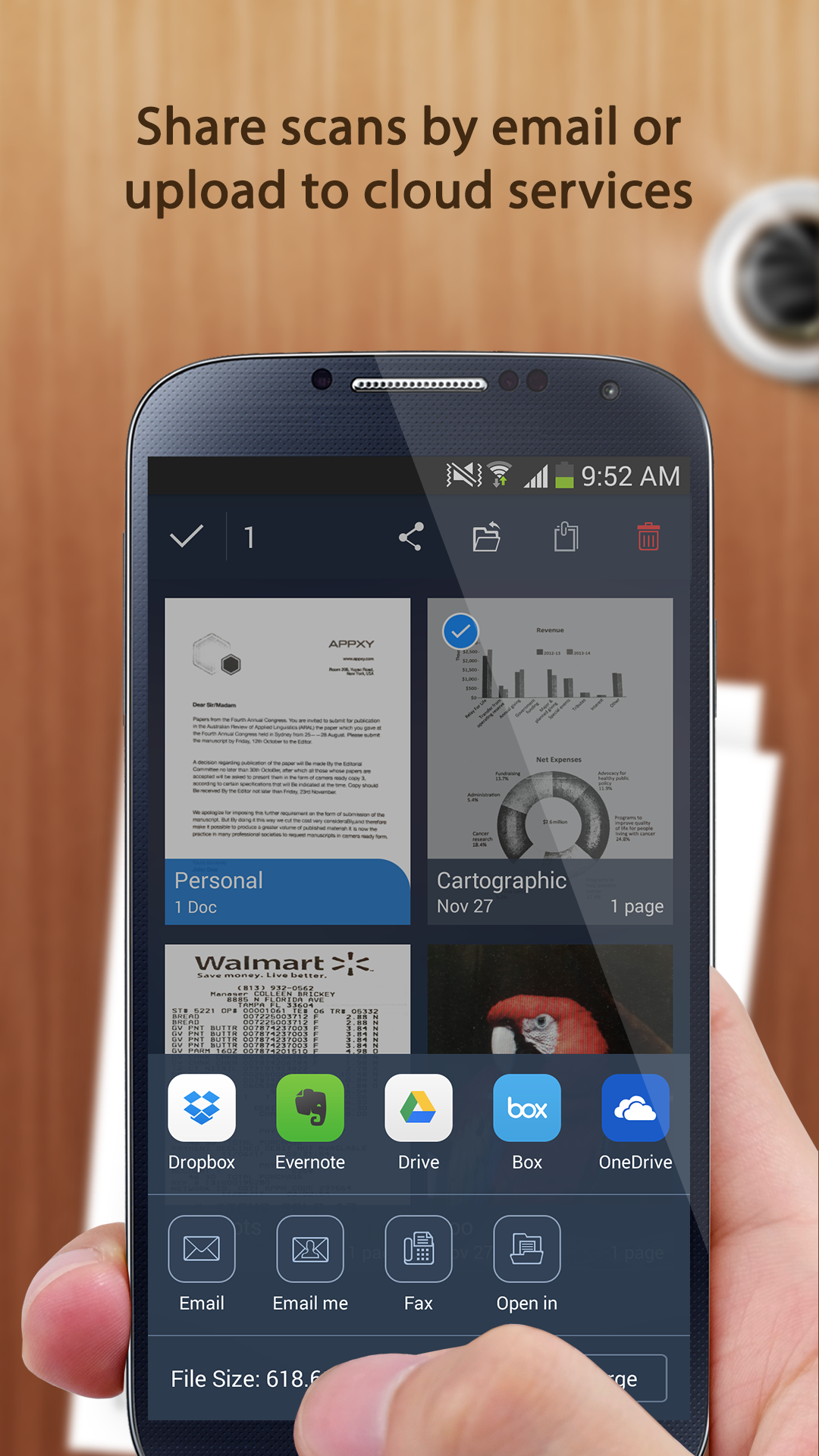 Tiny Scanner Pro - PDF scanner to scan document, receipt & fax - App on ...