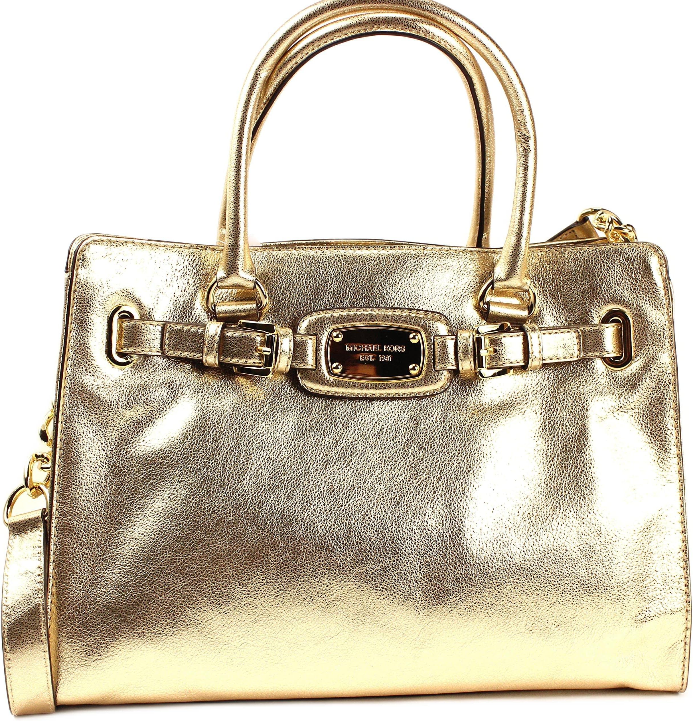 Michael Kors Hamilton Large East West Tote (Pale Gold)