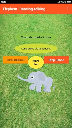 Talking Elephant fun game – vue 6