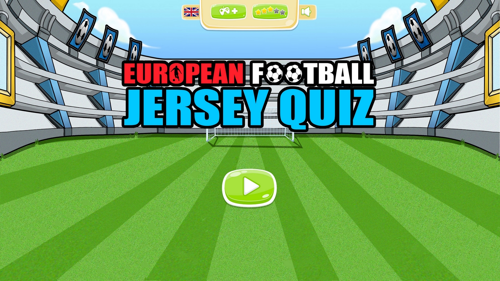 European Football Jersey Quiz for TV App on Amazon Appstore