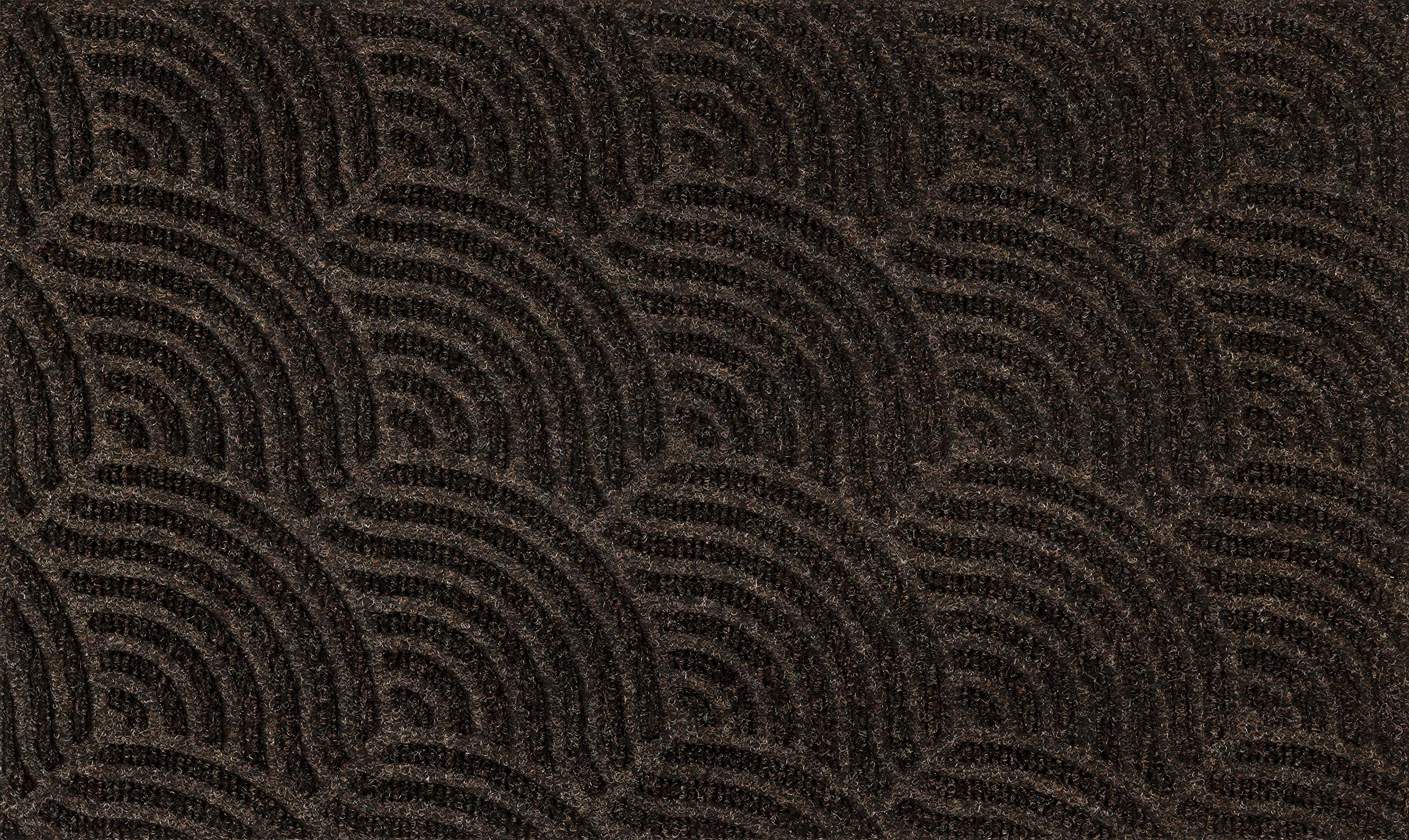 DUNE wash+dry Door Mat 45 x 75 Polyamide Dark Brown