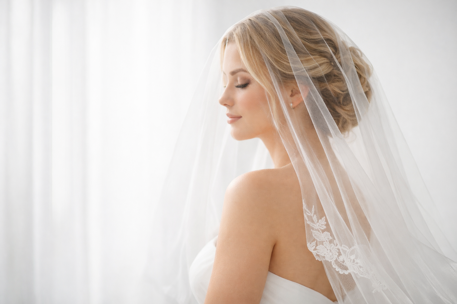 Amazon.com: Mariell Genuine Freshwater Pearl 3-Strand Bridal