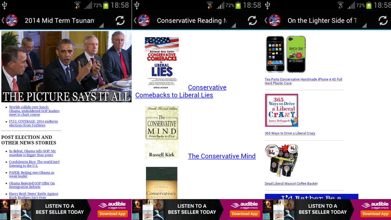 Conservative Voices of America App on Amazon Appstore(02)
