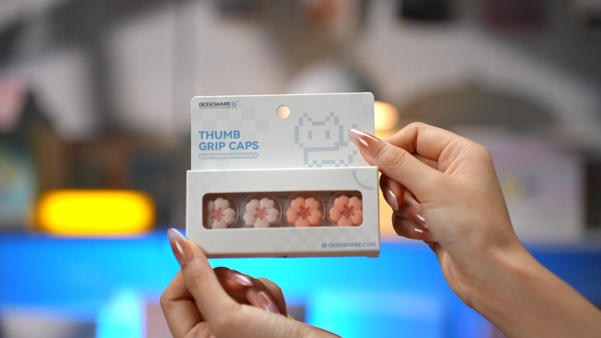 Amazon.com: GeekShare 4PCS Silicone Joystick Thumb Grip Caps