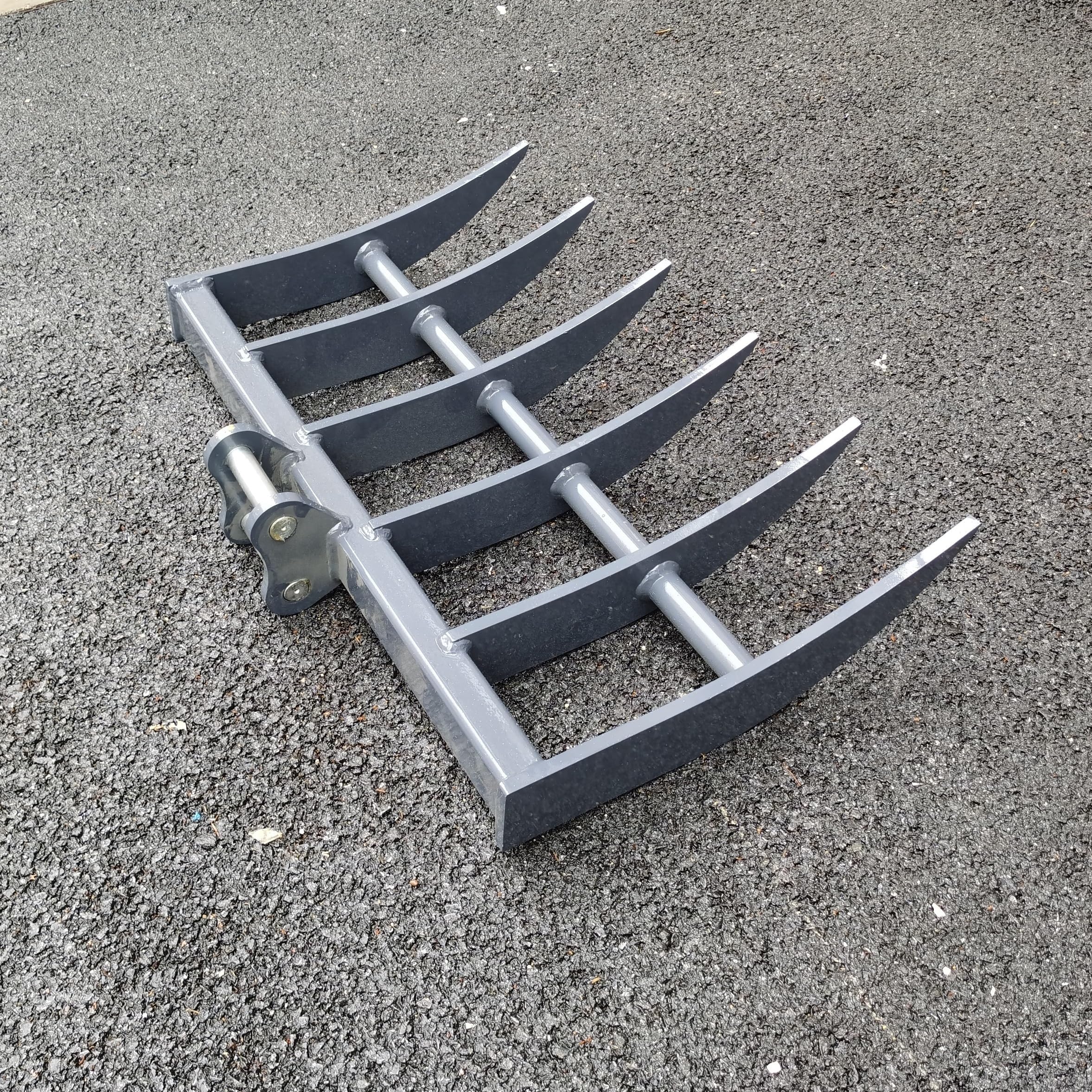 Backhoe Rake Attatchment Mini Excavator Rake Attachments, Wide Backhoe Rake Excavator Mini ...