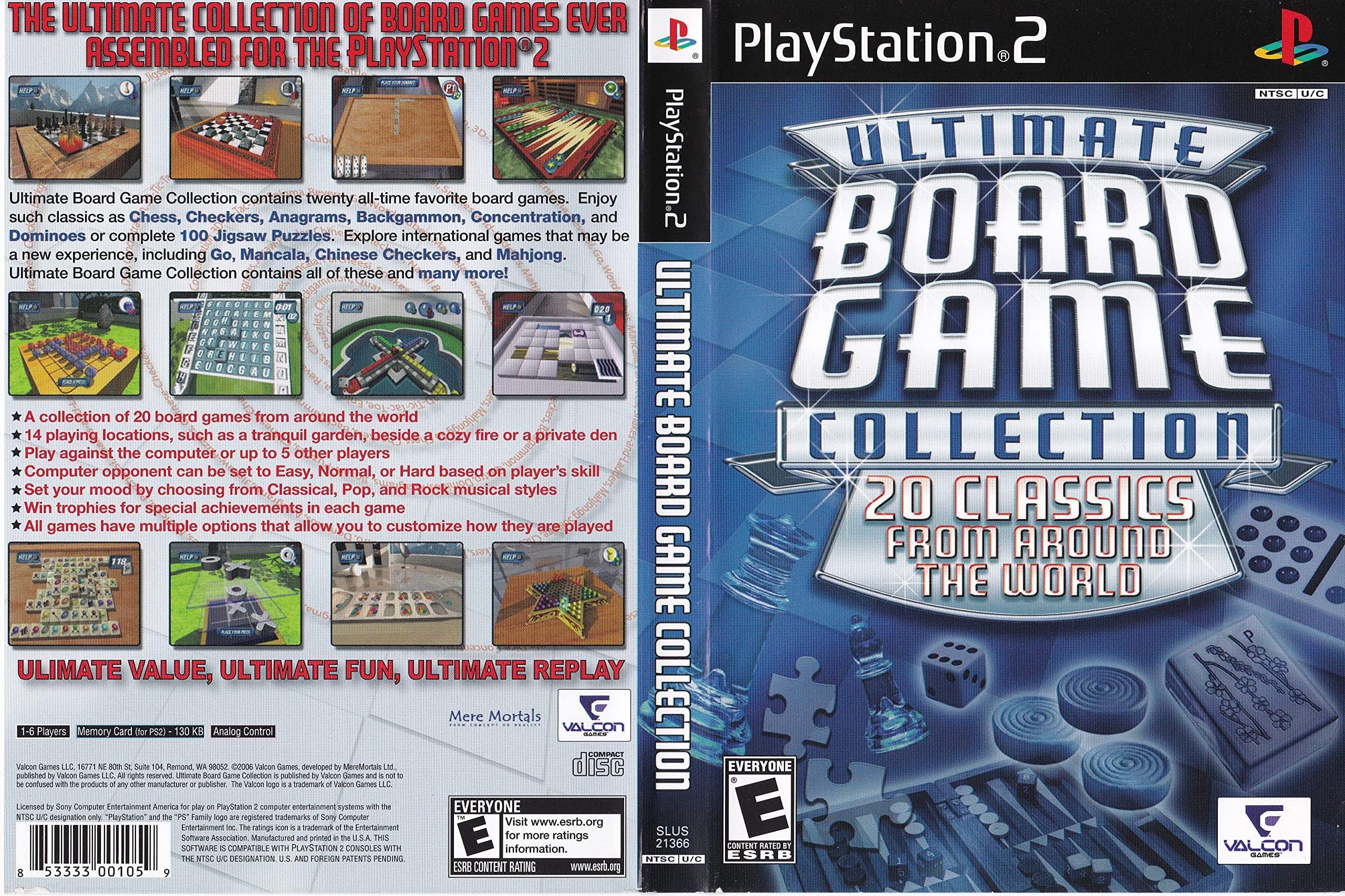 Ultimate Board Game Collection - PlayStation 2 (Renewed)