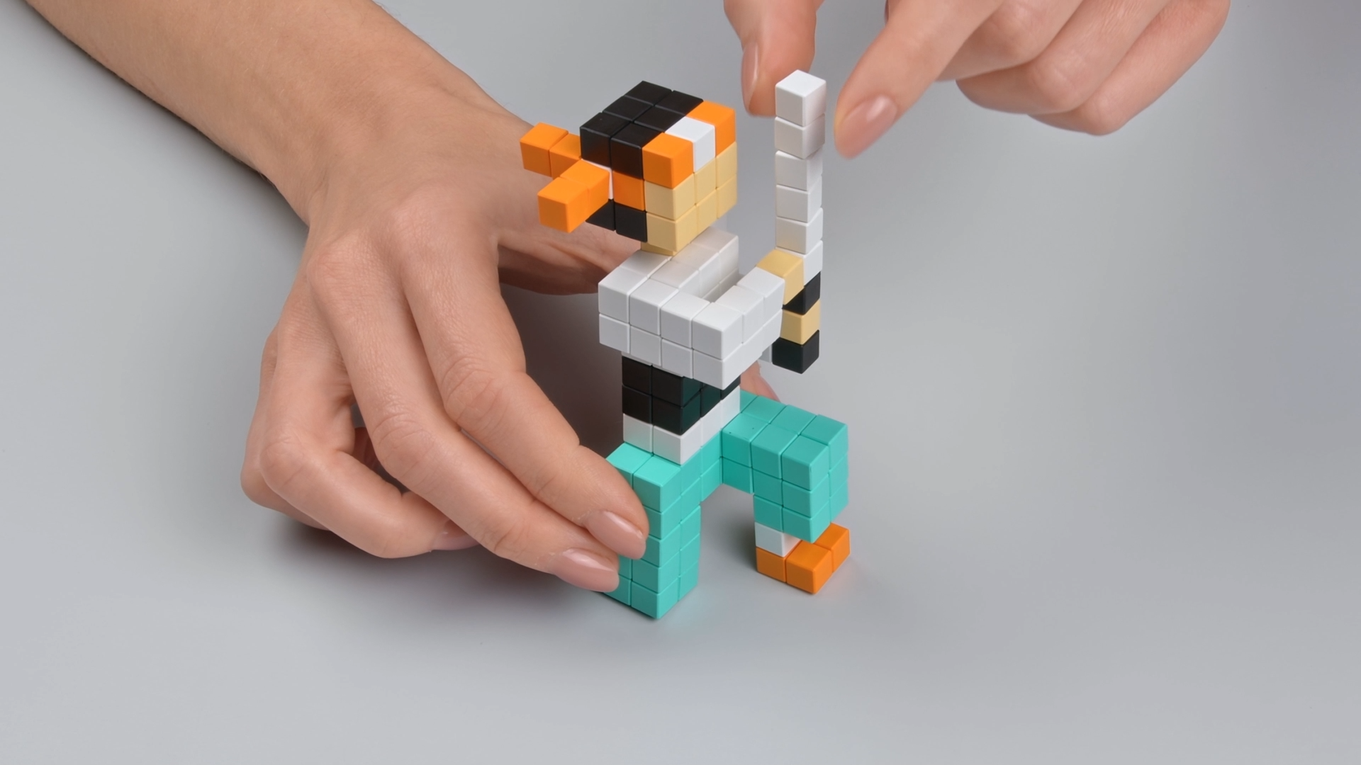 Amazon.com: PIXIO Manga - Tiny Magnetic Blocks Building Toy in The