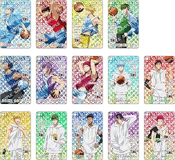 Amazon.co.jp: 黒子のバスケ ビジュアルカードキーホルダー