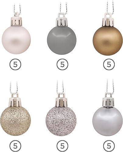 Miniatura 6 de Hallmark Bolas de Navidad negras Adornos de Navidad,