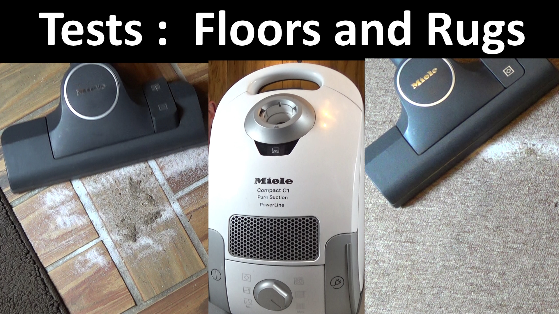 Watch Real World Cleaning - Miele C1 Compact Pure Suction Canister