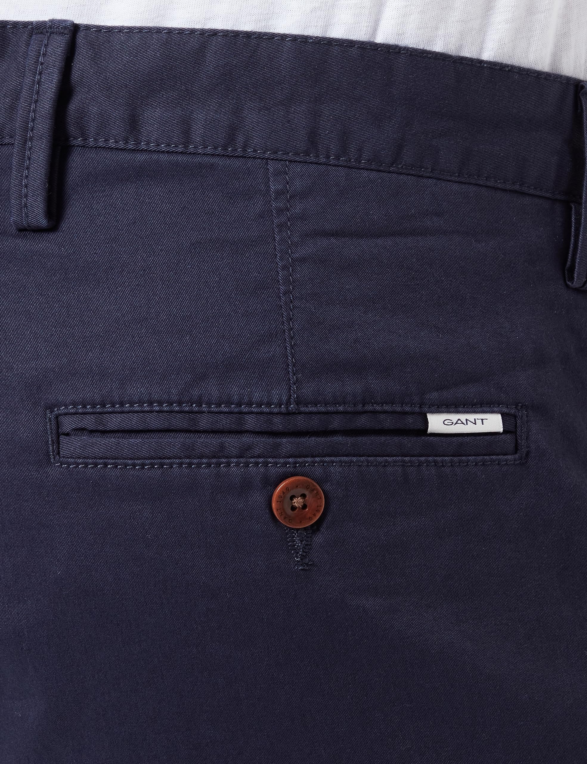 GANT - Regular Twill Chino, Pantaloni Eleganti da Uomo Uomo