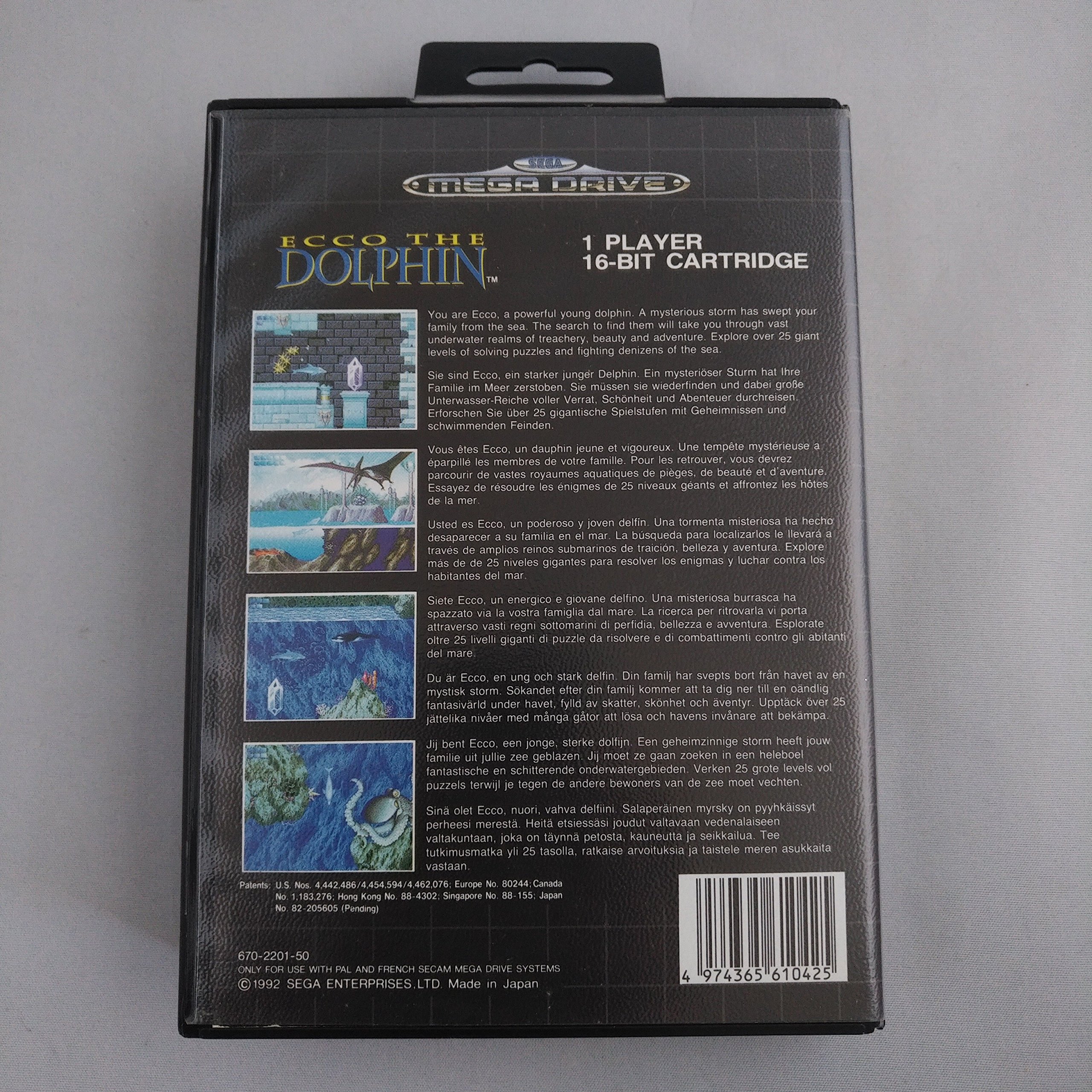Mega Drive - Ecco the Dolphin