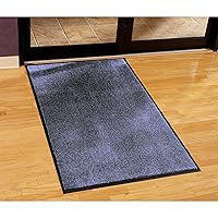 Vista 17 de Guardian Silver Series Tapete de Entrada para Interiores Walk-Off, Vinilo/Polipropileno, 4'x6', Negro/Rojo