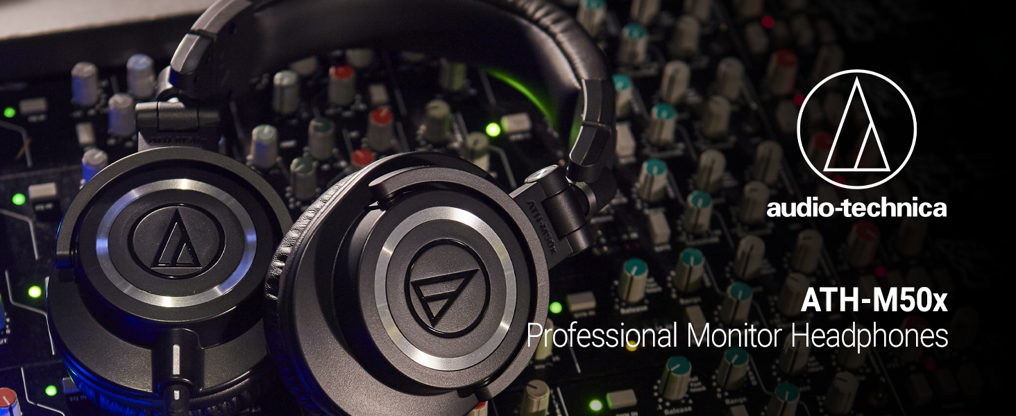 Amazon.com: Audio-Technica ATH-M50x Closed-Back Monitor Headphones