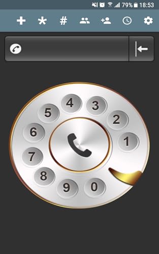 Old Phone Rotary Dialer