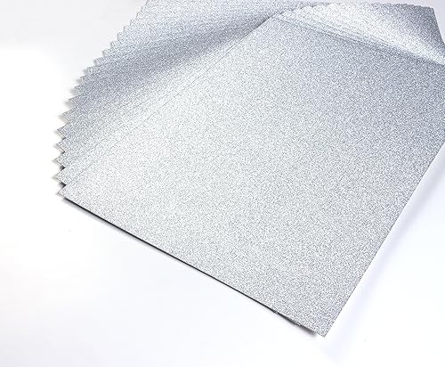 TGXRZX Cartulina con purpurina, cartulina de color, 20 hojas de cartulina artesanal, para embalaje de caja de regalo de Navidad, decoración de