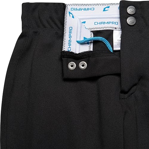 Miniatura 5 de CHAMPRO Women's Fireball Low-Rise Knicker-Style Fastpitch Softball Pants in Solid Color with Reinforced Knees