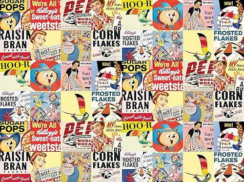 Kellogg's - Pop Archive Collage Jigsaw Puzzle, 1000 piezas
