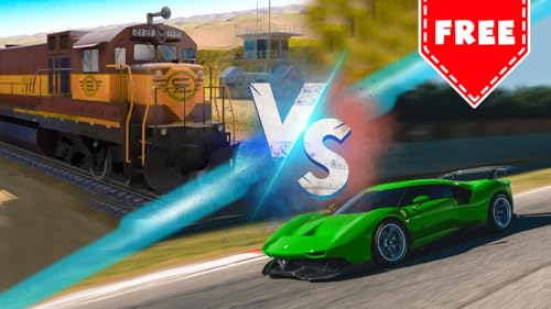 Train VS Car - Free 3D Racing Game
