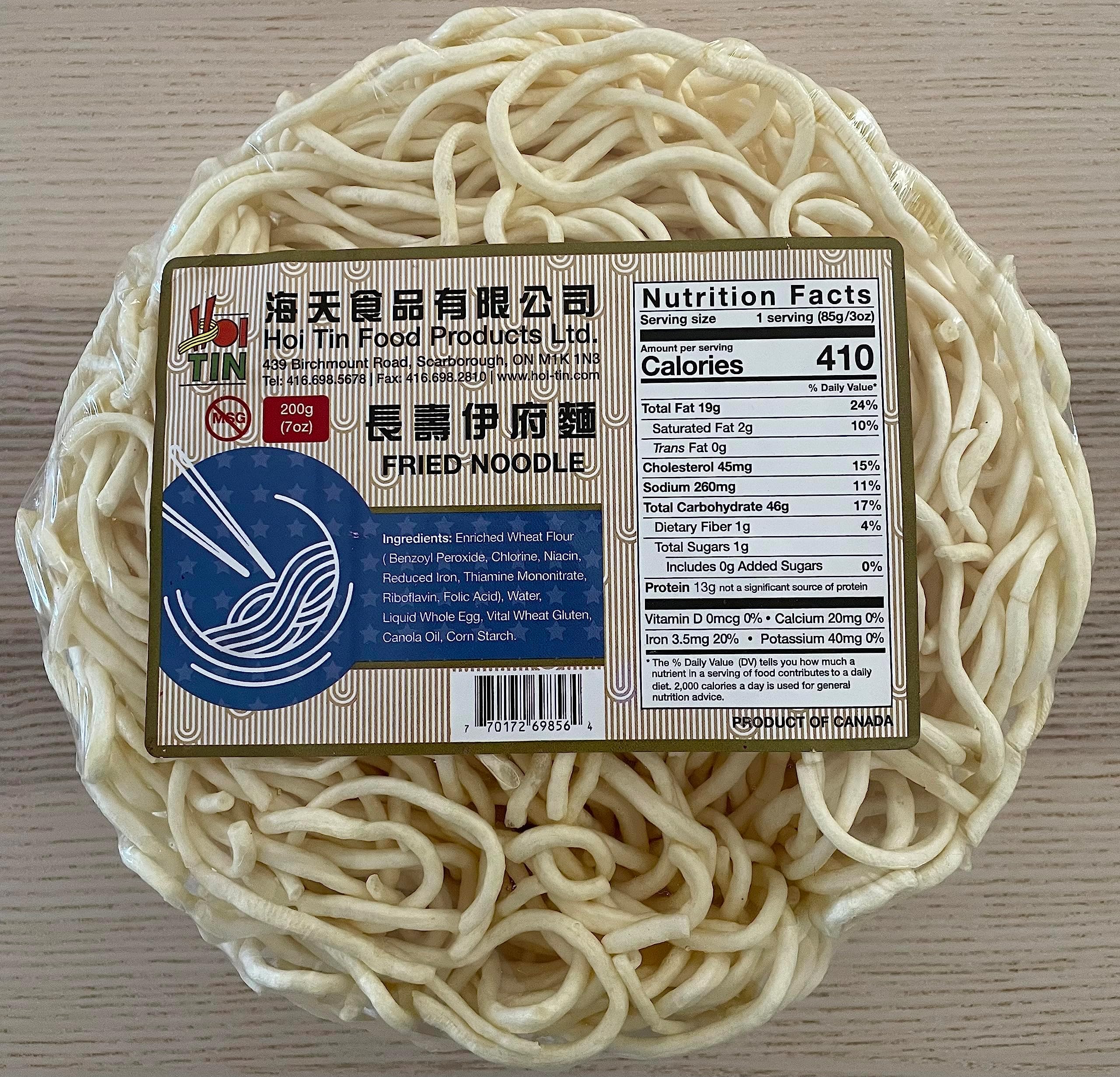E FU LONGEVITY NOODLES YI MEIN E-FU, NO MSG, HOI TIN FOOD PRODUCTS