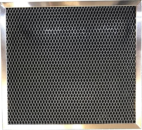 Filtro de rango de carbono compatible con Broan 99010186, HD Supply 246250, Hughes MRO 893750, Mercury 99010186, Nutone 27862, Nutone 27862000,