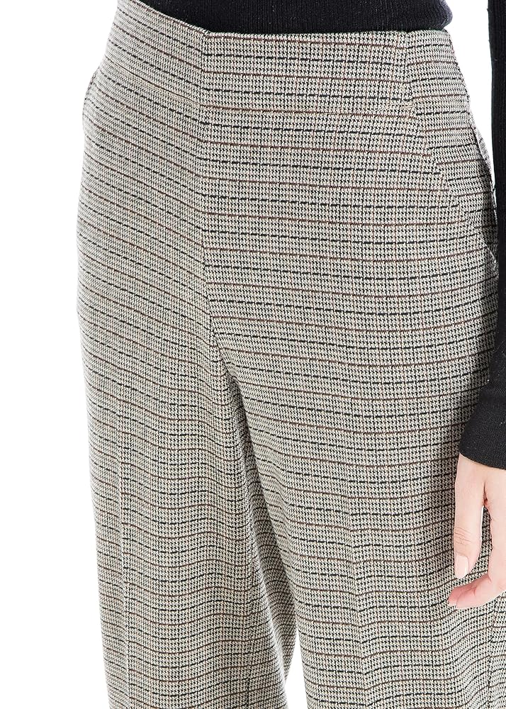 パンツ MEDI HOUNDSTOOTH STRAIGHT PANTS Theory Houndstooth Print Pants | Bloomingdale's